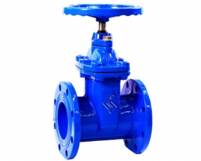 Flange gate valve